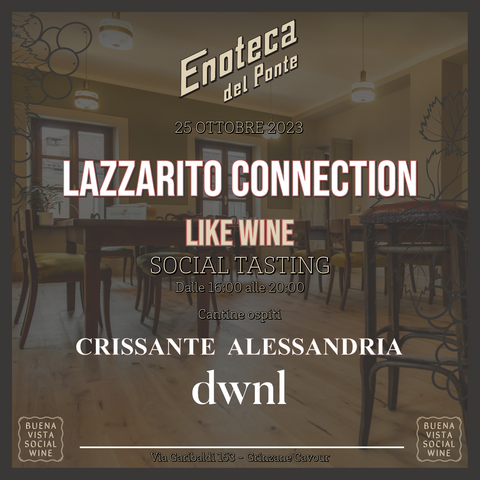 LIKE-WINE Social Tasting #6 | Mercoledi 25 Ottobre ore 16