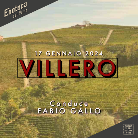 Barolo Villero | Mercoledi 17 Gennaio ore 20