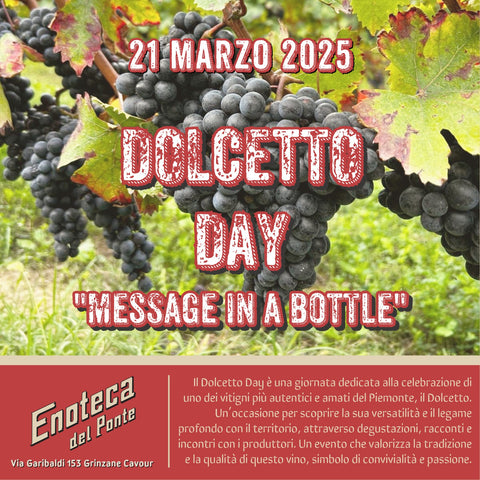 LA GIORNATA DEL DOLCETTO | Venerdì 21 Marzo 2025 ore 16 - 20